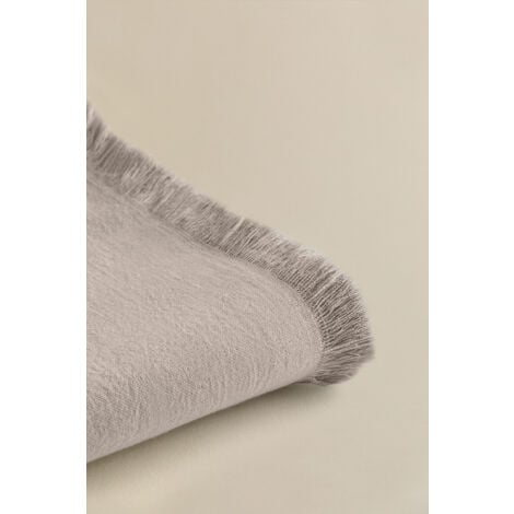 SKLUM Tovaglia in cotone (240x140 cm) Nedeliya Grigio sabbia