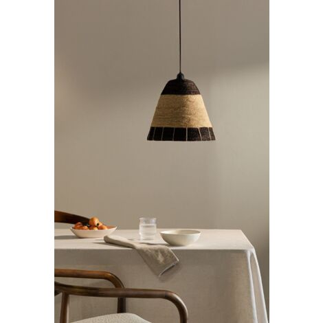 Lampada da soffitto in carta intrecciata Bergges - SKLUM