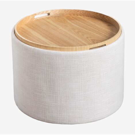 Towle Living - Portaposate Da Tavolo In Ceramica Con Vassoio In Legno, 3 Pezzi, Bianco, Forchette-coltelli-cucchiai