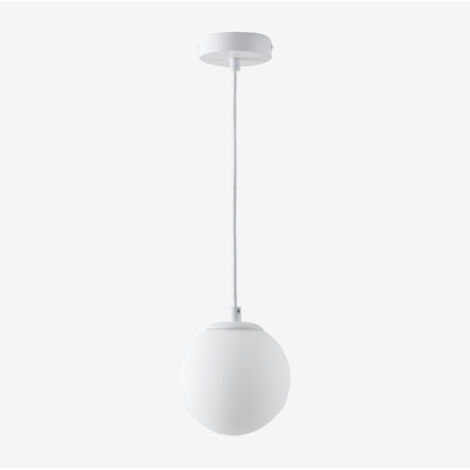Lampada da soffitto Ø12 cm in ferro con sfera in vetro Uvol SKLUM