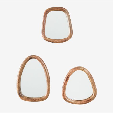 Kit Fai-da-te 12 Specchi Unicorno In Legno Con Matite Acquerellabili E Adesivi