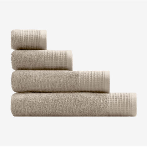 Coppia Asciugamani  1 Asciugamano Viso 1 Asciugamano Ospite  100 Cotone Made In Italy Con Elegante Iniziale Ricamata Lettera D 85577954