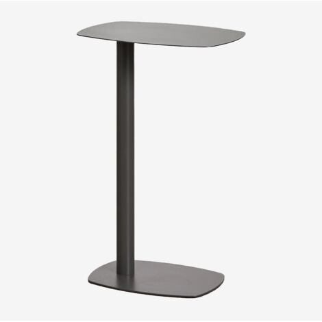 Tavolino rettangolare da giardino 40x25 cm in acciaio inossidabile Odelia SKLUM (1/5)