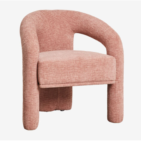 HOMCOM Sedie da pranzo set da 4 sedia da cucina con schienale, effetto velluto, poltrona 45 x 54 x 87 cm Rosa | Italy
