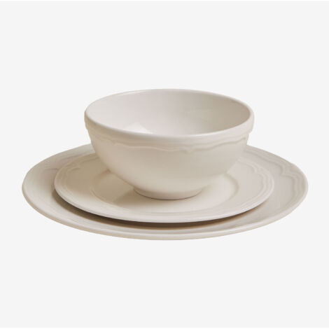 Servizio 18 pezzi tavola blue arbor new bone china decorato