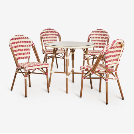 Set Di 4 Sottobicchieri In Plastica Riciclata – Antracite, Diametro 27 Cm, Made In Germany, Con Piedini In Feltro