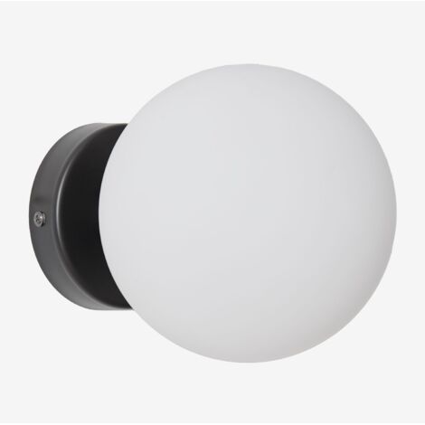 Applique da parete per bagno in acciaio inox con sfera di cristallo Uvol Traditional SKLUM