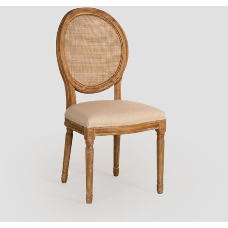 Sedia da pranzo in rete e imbottita Sunna SKLUM