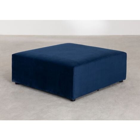 SKLUM Moduli per Divano in Terciopelo Kata Blu Pouf