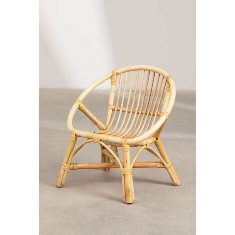 SKLUM Poltrona in rattan Dunki Kids Marrone Naturale