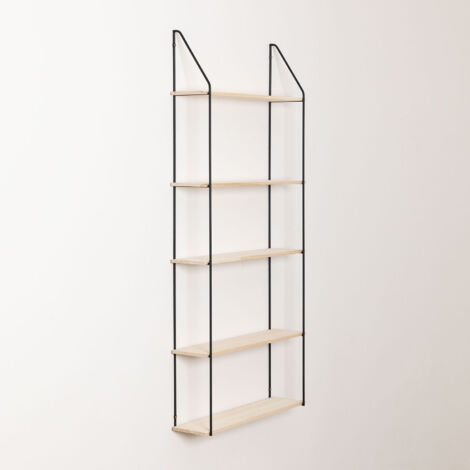 Scaffale a muro in acciaio e legno Arison SKLUM (1/5)