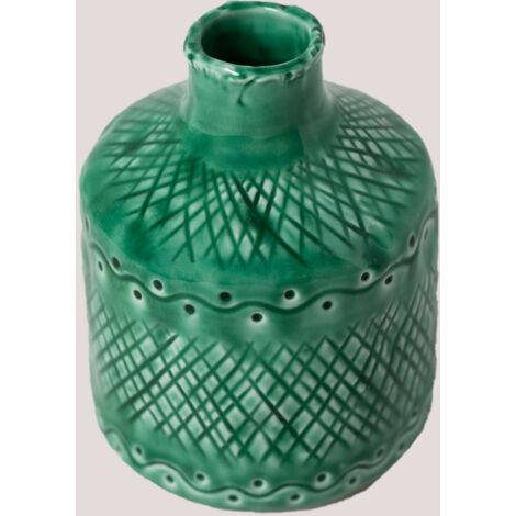 Vaso Decorativo in Ceramica Ayon