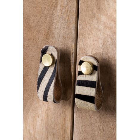 Set 2 Pomelli Bintu In Marmo - Per Mobili E Porte, Design Elegante, Misure 4.9x5.7x3.1cm - Foto 6