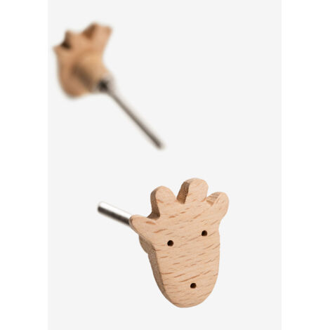Set di 2 pomelli per porte in ottone | Leroy Merlin