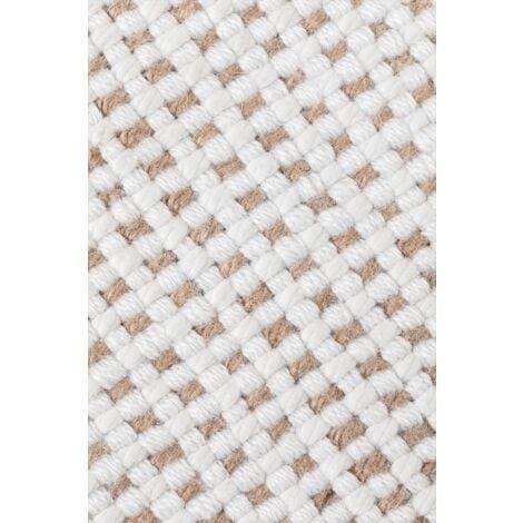 Tapis d'extérieur en jute (300x200 cm) Eilyn SKLUM Beige Crème