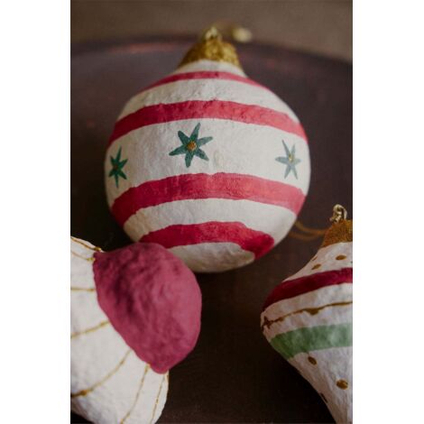 Décorations De Noël : Père Noël Hawaii En Carton Mâché 46 Cm, Multicolore, Marque Schatzhauser - Neuf