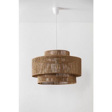 Plafonnier d'extérieur en papier tressé Kena SKLUM  Ø60 cm