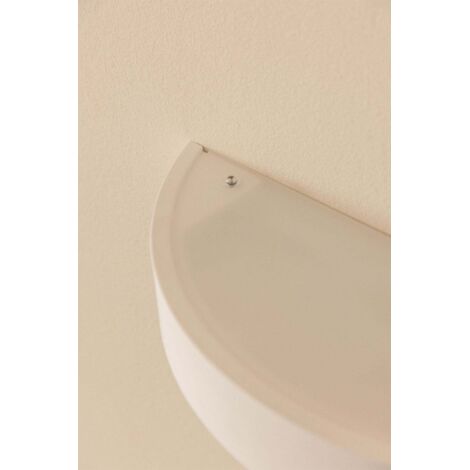 Console Applique Murale En Staff (plâtre Armé) - Hauteur 16,5 Cm - Blanc