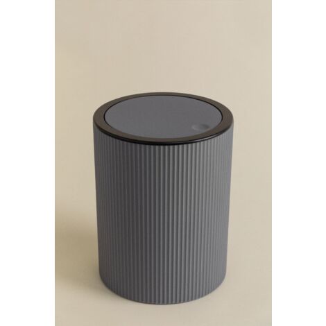 Poubelle Umbra Brim 50L - Plastique Gris, Design Moderne, Neuve