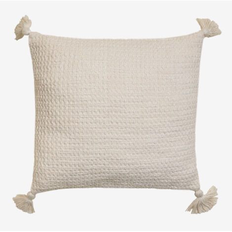 Coussin carré en coton (45x45 cm) Resnais SKLUM Beige Crème (1/5)