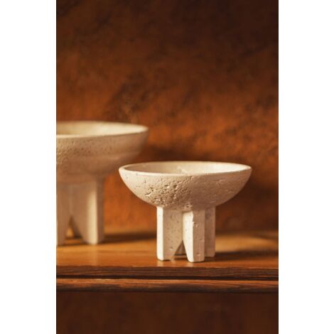 Bol décoratif en ciment Maryse SKLUM  Ø18 cm