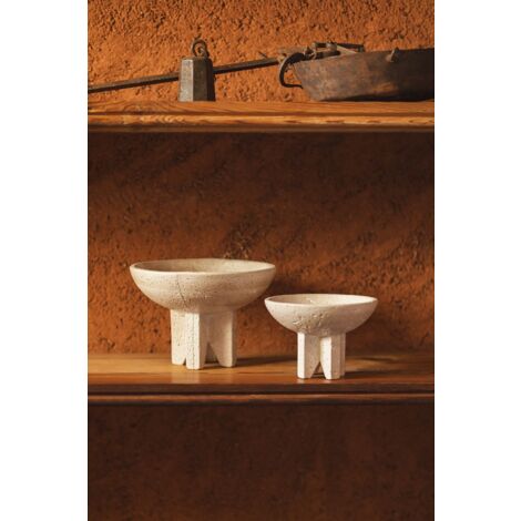 Bol décoratif en ciment Maryse SKLUM  Ø18 cm