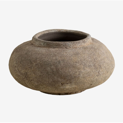 Vase ↑15 cm en Terre Cuite d'Agnon SKLUM Marron pierre