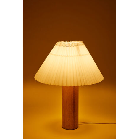 Lampe de table en bois d'hévéa Gaines SKLUM  Ø40 cm