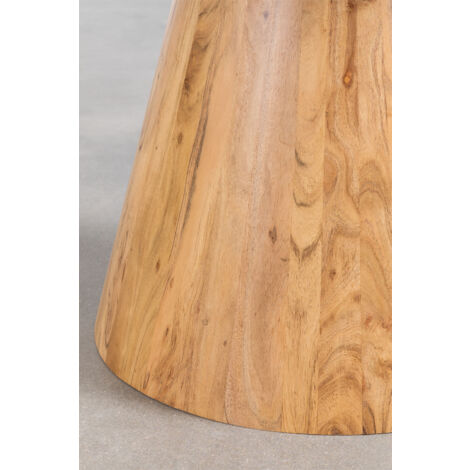 Table à manger ronde en bois d'acacia (Ø140 cm) Weymar SKLUM
