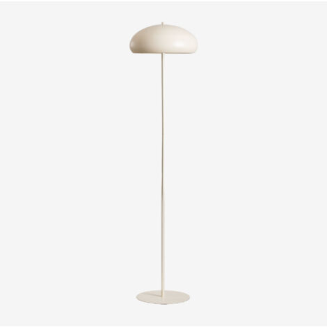 Sklum – Lampe sur pied en fer – Lampadaire trépied cylindrique 148 cm – Abat-jour semi-sphérique – Protection IP20 pour intérieur