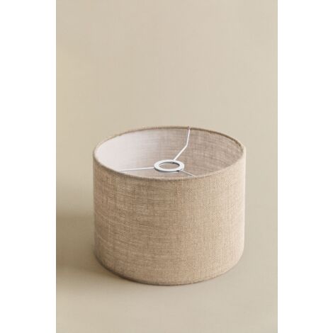 Abat-jour en lin Arlina SKLUM Beige Lin Ø30 cm - ↑20 cm