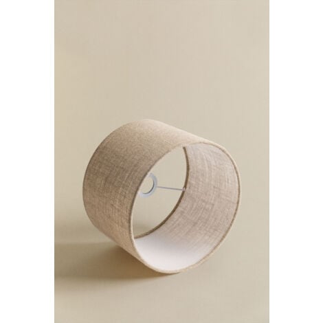 Abat-jour en lin Arlina SKLUM Beige Lin Ø30 cm - ↑20 cm