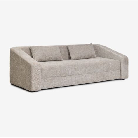 Canapé lit 3 places Dalila en tissu bouclé SKLUM (1/5)