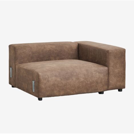 Module d'angle droit 135x113 cm avec accoudoir haut pour canapé modulaire Bruna SKLUM (1/5)