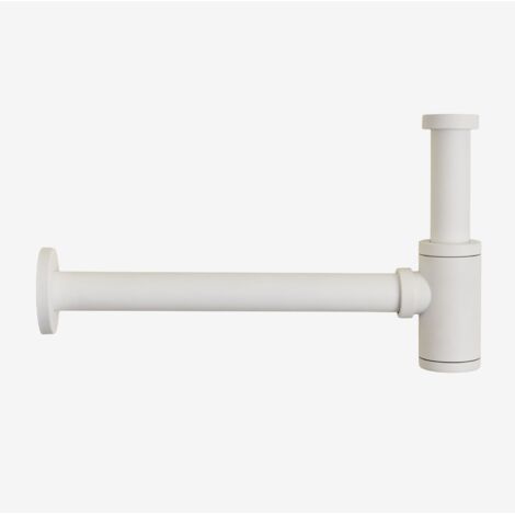 Siphon d'évier en acier inoxydable Bibur SKLUM Blanc (1/5)