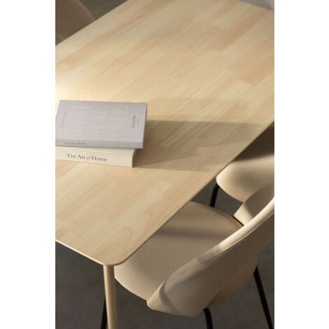 Table de Salle à Manger Rectangulaire Extensible en Bois (170-260x95 cm)  Quëbi - SKLUM