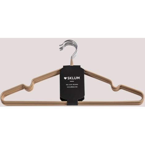 lot de 6 cintres Anttal SKLUM Beige Amande (1/5)