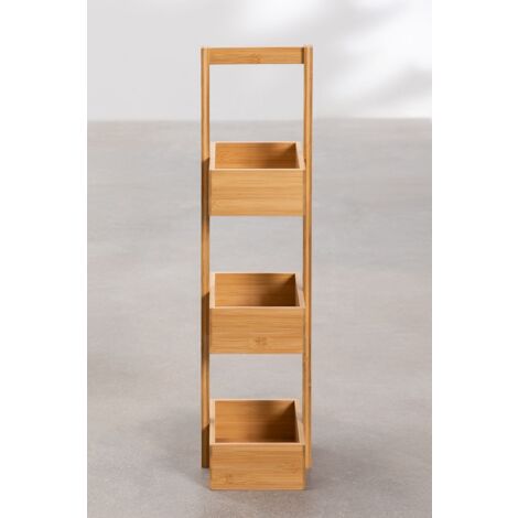 Étagère de salle de bain en bambou Kayla Design SKLUM