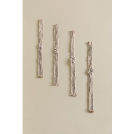 Set De 4 Anneaux En Bois Brut Naturel Pour Bijoux, Déco 50 Mm X1
