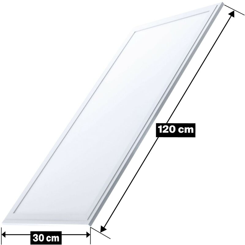 Dalle LED 40W - 1200 x 600 Triple Couleur Blanc - Decoreno