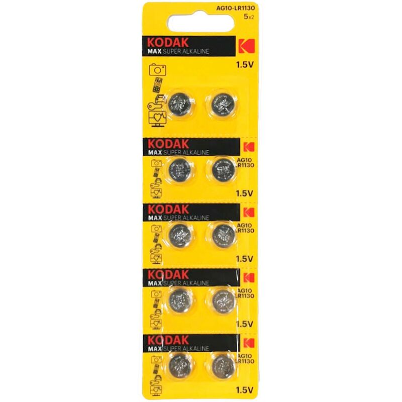 VOLTCRAFT AG10 Pile bouton LR 1130 alcaline(s) 1.5 V 10 pc(s) - Conrad  Electronic France