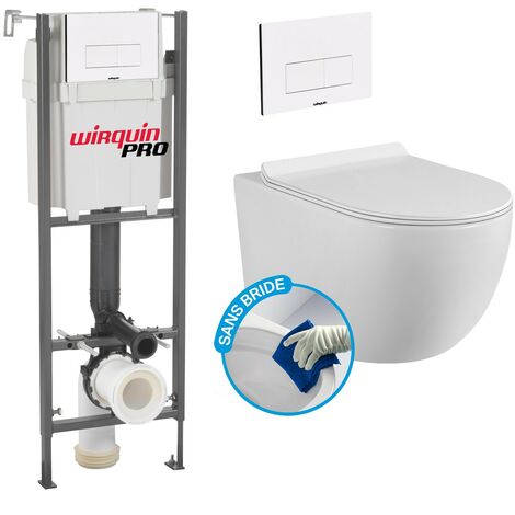 Hygiène, efficacité et design : la cuvette WC sans bride (Rimfree) !