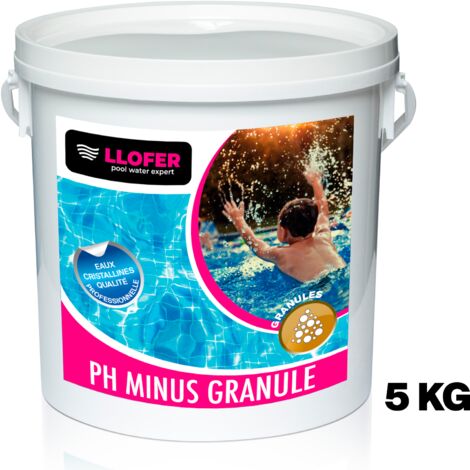 Poudre PH Moins Pour Piscine - 5 Kg - OCEDIS - Pour Ajuster Le PH De L'Eau