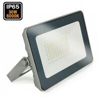 Projecteur Detecteur De Mouvement Projecteur LED Blanc 50W, 5500 Lumens,IP65, 4000K Blanc-neutre Projecteur Extérieur