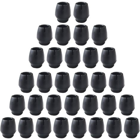 Ahlsen Lot De 32 Capuchons De Pieds De Chaise En Forme De U Pour