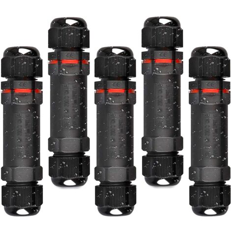 Boîte De Derivation Étanche, 3 Pcs Connecteur Électrique