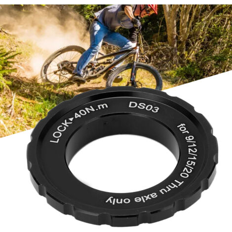 thumbnail image 2 of Shimano SM-HB20 Center Lock Disc Brake Hub Rotor Lockring For 15mm 20mm Axle Hb20 Center Lock Cover I.193082496 2 of 14
