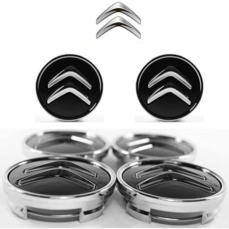 4 Cache-moyeux 75 Mm Pour Mercedes-Benz - Aluminium Et ABS, Remplacement Enjoliveurs Centraux