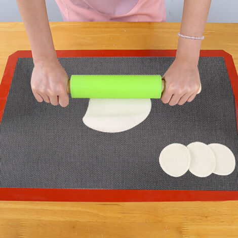 Tapis De Cuisson Silicone Super Kitchen - 3 Pièces, Anti-adhésif, Pour Four Et Pâtisserie