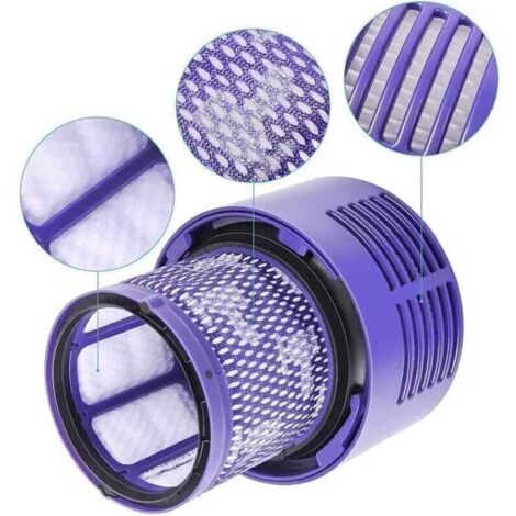 Filtre Lavable Pour Aspirateur Sans Fil VacLife VL188 VL189 - Filtration 99,97% - Réutilisable, Anti-allergènes - 3